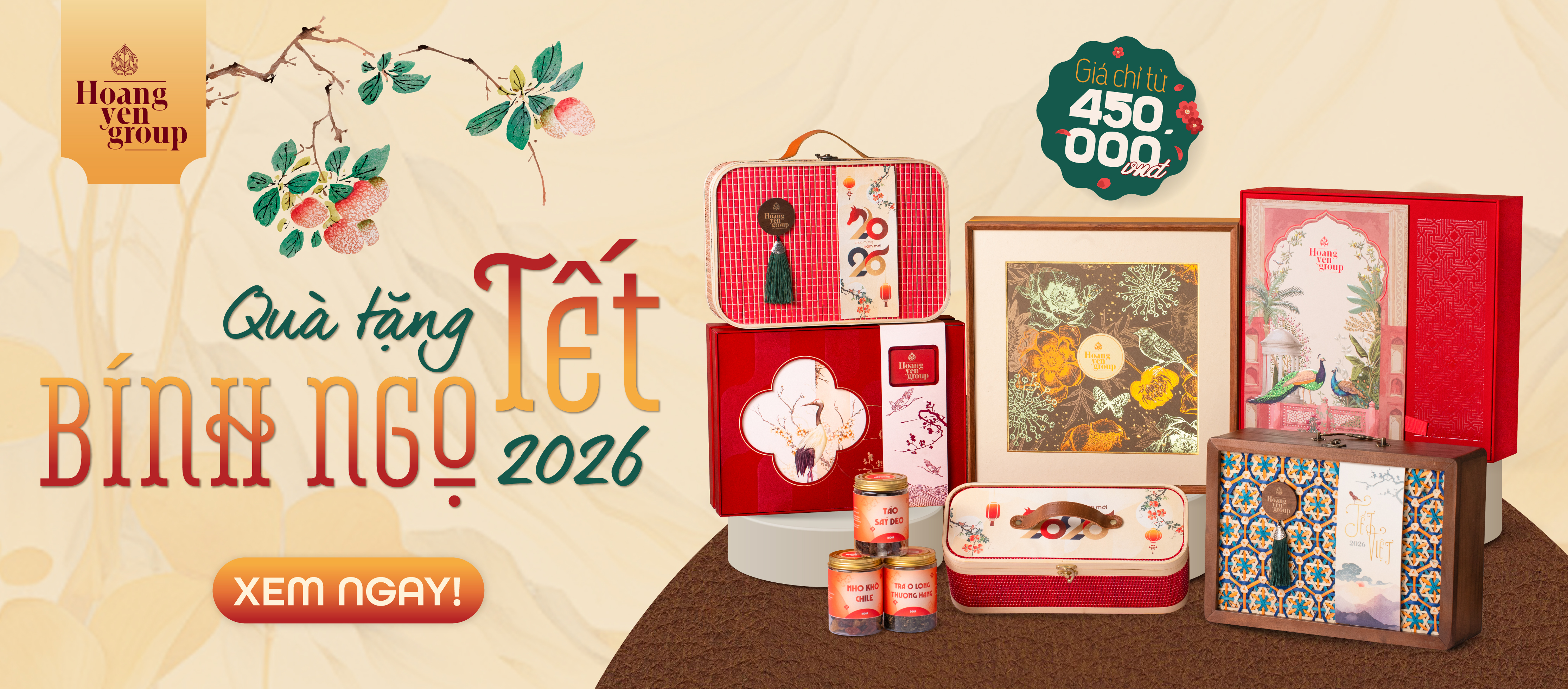 Hộp Quà Tết Bính Ngọ 2026
