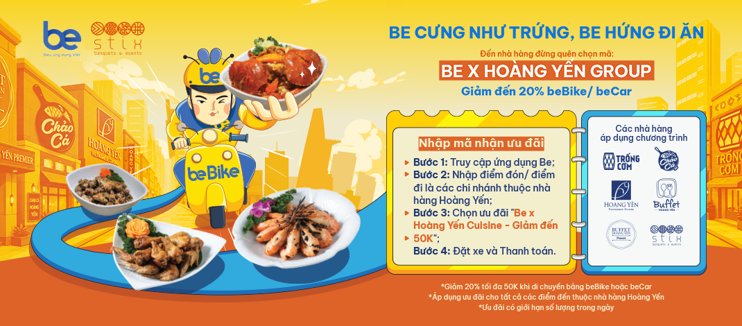 Ưu Đãi Đến 50K Chuyến Be Đến STIX
